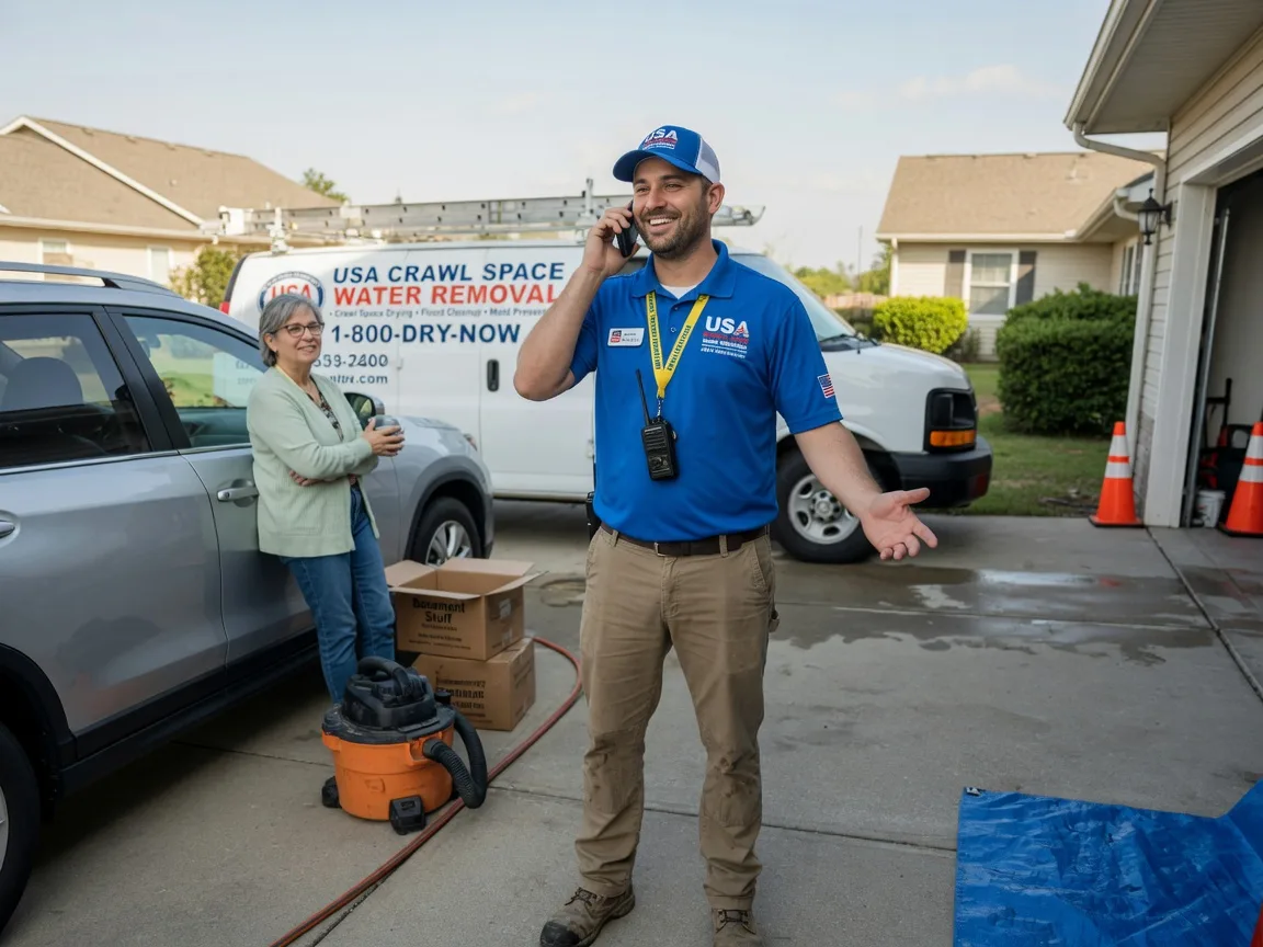 Crawl Space Water Removal Eidson, TN FAQs